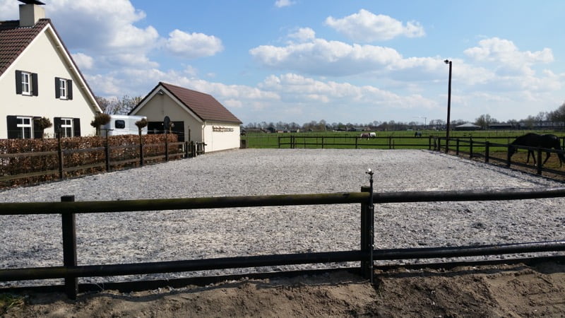 Paardenbodem met Granulight